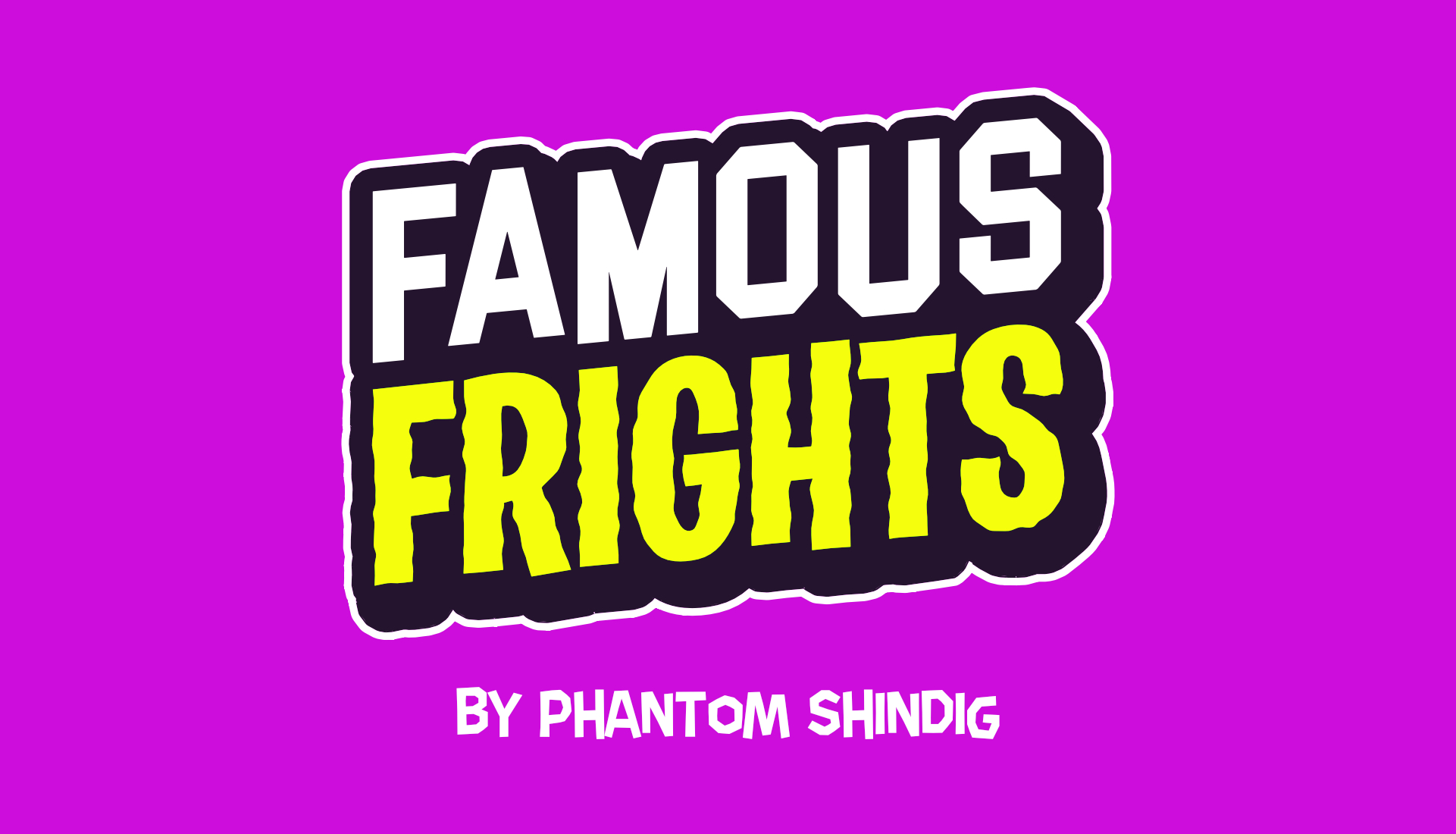 Famous Frights Stickers Collection